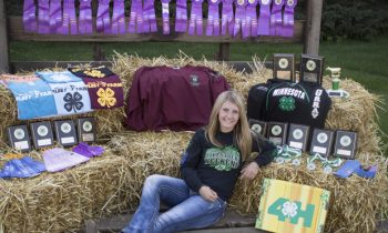 Rachel Bruxvoort readies for her 10th year as 4-H member