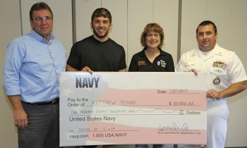 McNab receives Navy scholarship up to $180,000