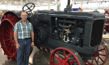 WD 40 tractor restored and shown at Okabena