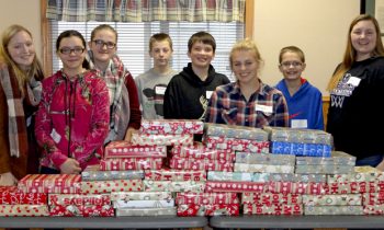 Murray County 4-H Clubs donate to the Angel Tree Project