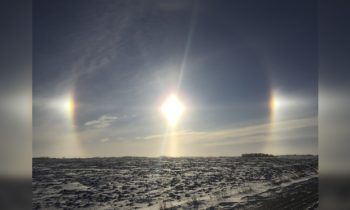 Bone-chilling cold grips area