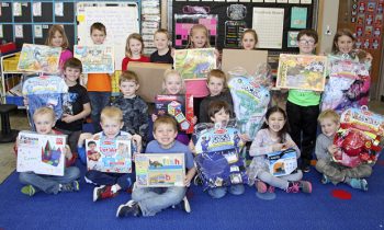 Kindergarten class pays it forward