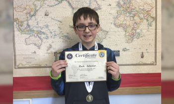 Schreier places fifth at State National Geographic Bee