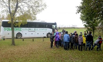 MCC 5th Grade visits Lime Lake on the Ecology Bus