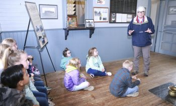 Second grade tours End O Line Park