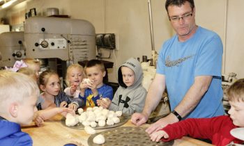 MCC 1st grade visits Slayton Bakery for tour