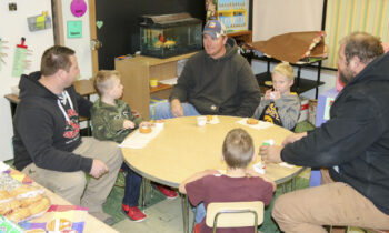 Donuts for Dads with MCC Kindergarten