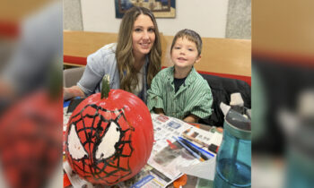 Pumpkin Painting at Trinity