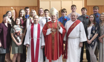 Court Queen of Peace: Tri-Parish Reception